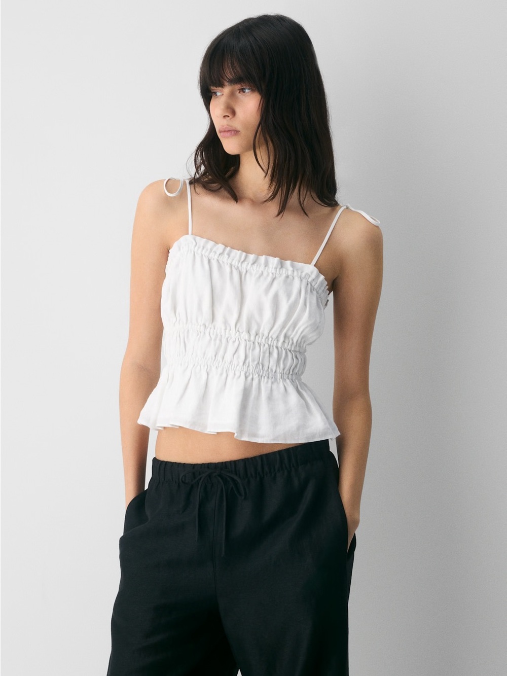 Wilfred regency white camisole